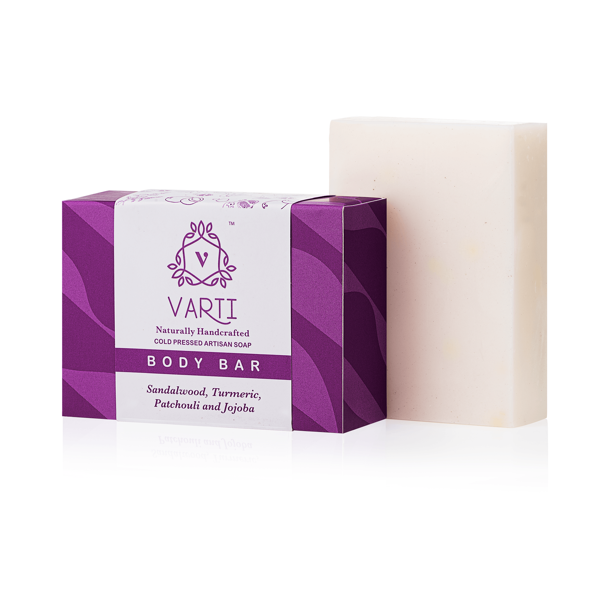 Varti Sandalwood & Turmeric Body Bar
