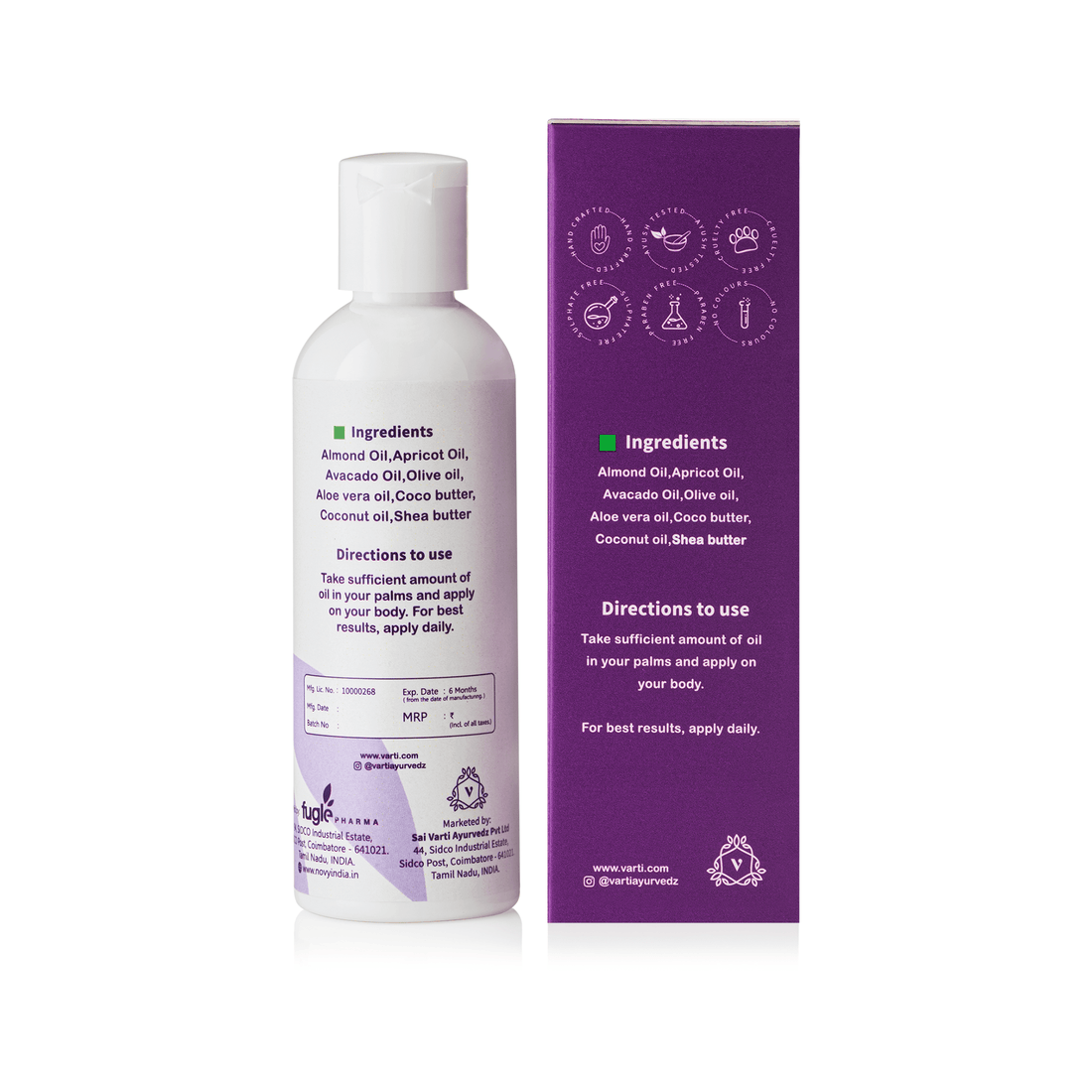 Varti Strech Mark Oil